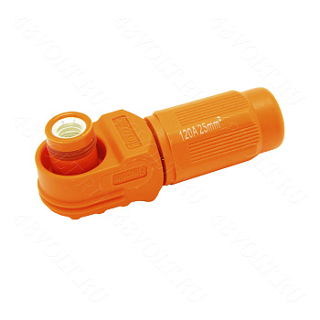 Flexcoils (SurLok) вилка оранжевая 120A (Ф8-25mm2)
